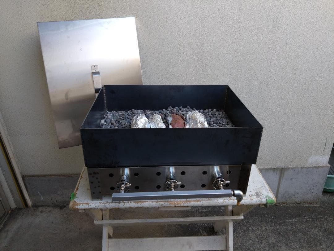 値下げ 石焼き芋機　ＬＰガス　いしやきいも　業務用焼芋機器　さつまいも　マルシェ