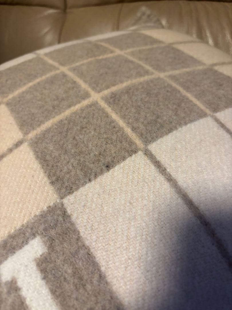 ★HERMESエルメス　アヴァロンクッション　PMココカモミール★