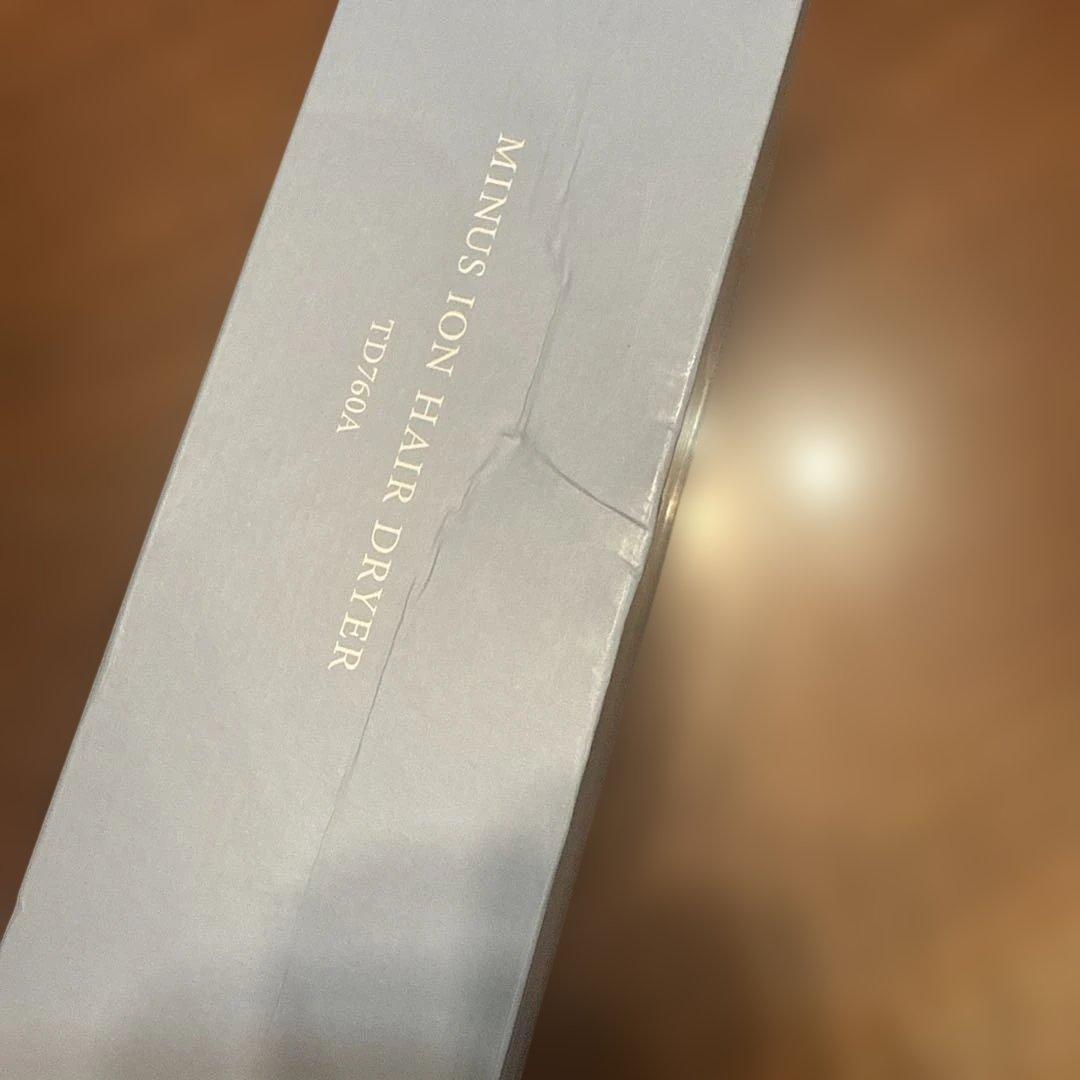 tescom マイナスイオンヘアドライヤー TD760A