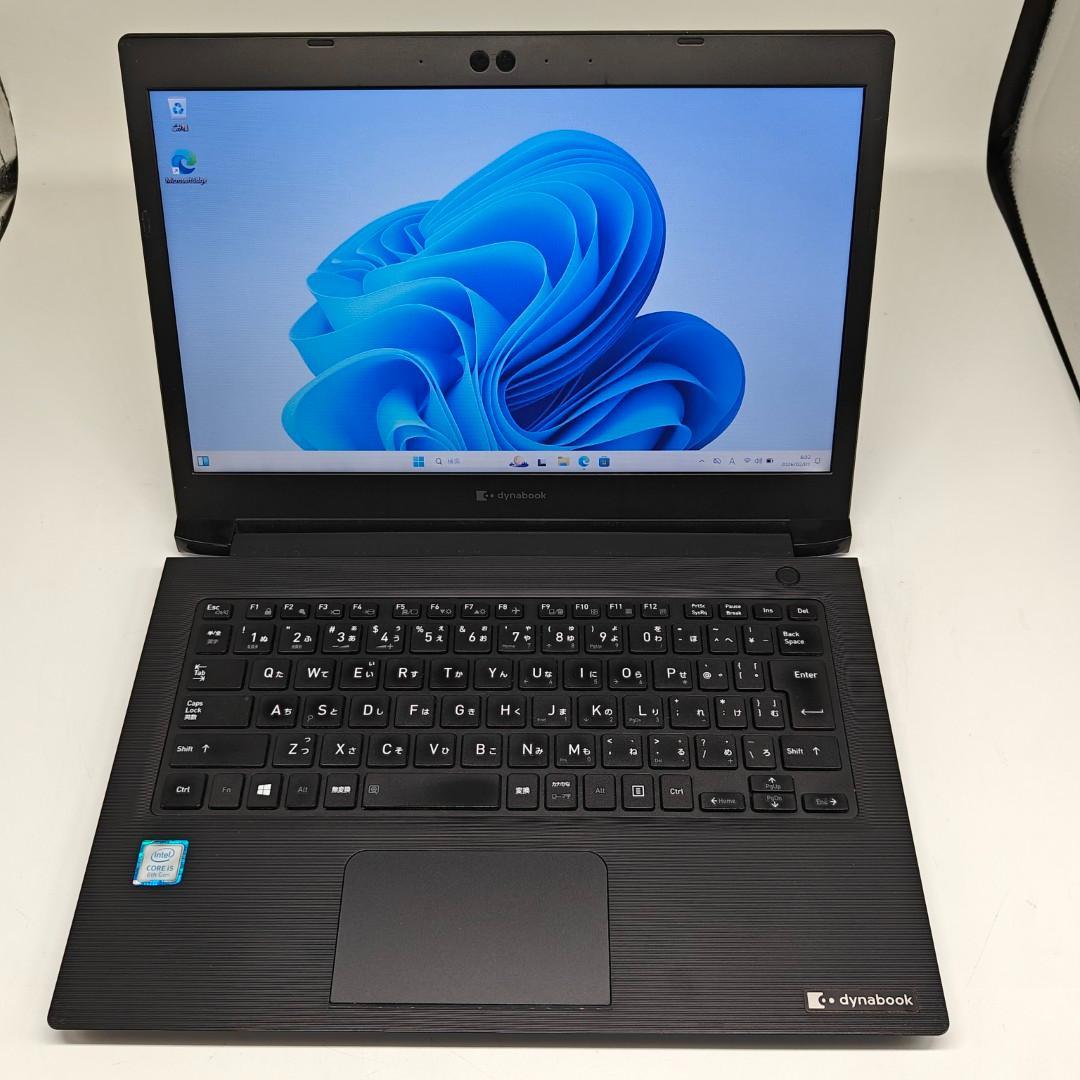 【東芝】S73 高速i5 SSD128GB 8GB ブラック ノートPC
