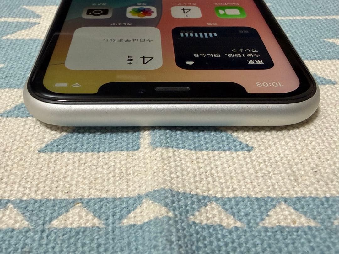 Apple iPhone Xr 64GB ホワイト バッテリー容量86% 美品♪