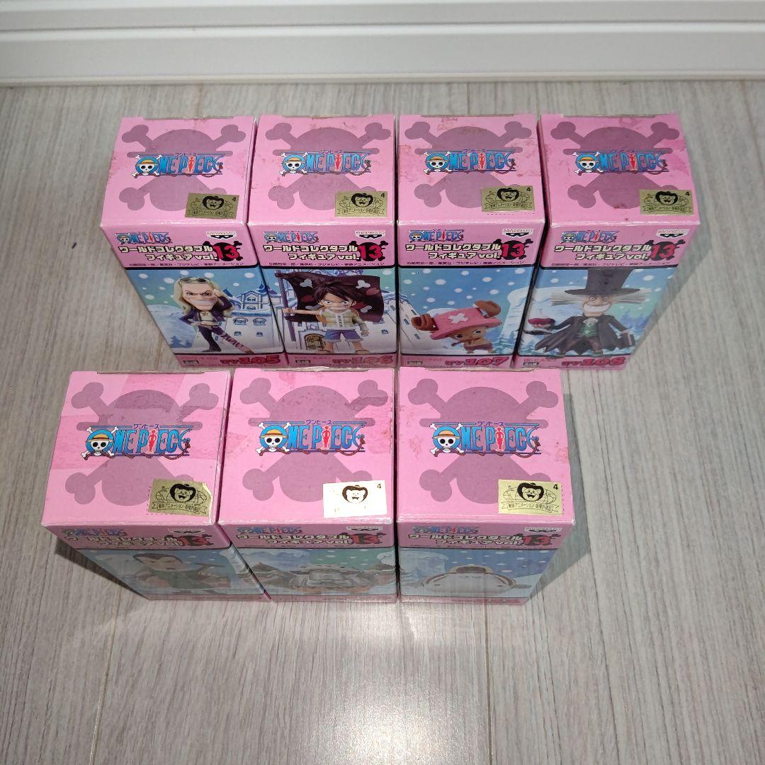 ワンピース ワールドコレクタブル フィギュア vol.13　7体