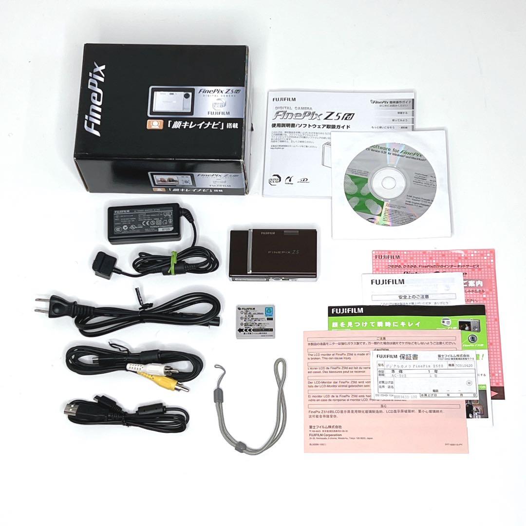 【極美品】 FUJIFILM FinePix Z5fd デジカメ　ブラウン
