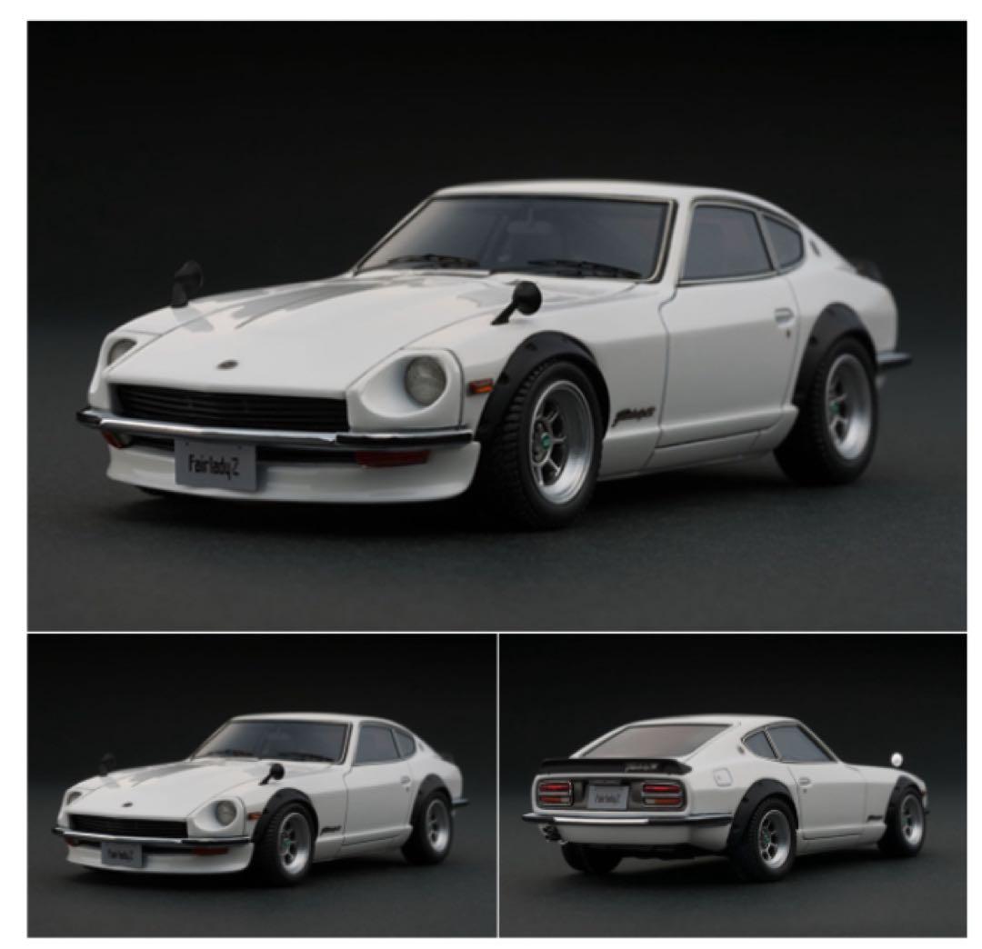 イグニッションモデル　1/43 フェアレディ　Z S30 ホワイト 0022