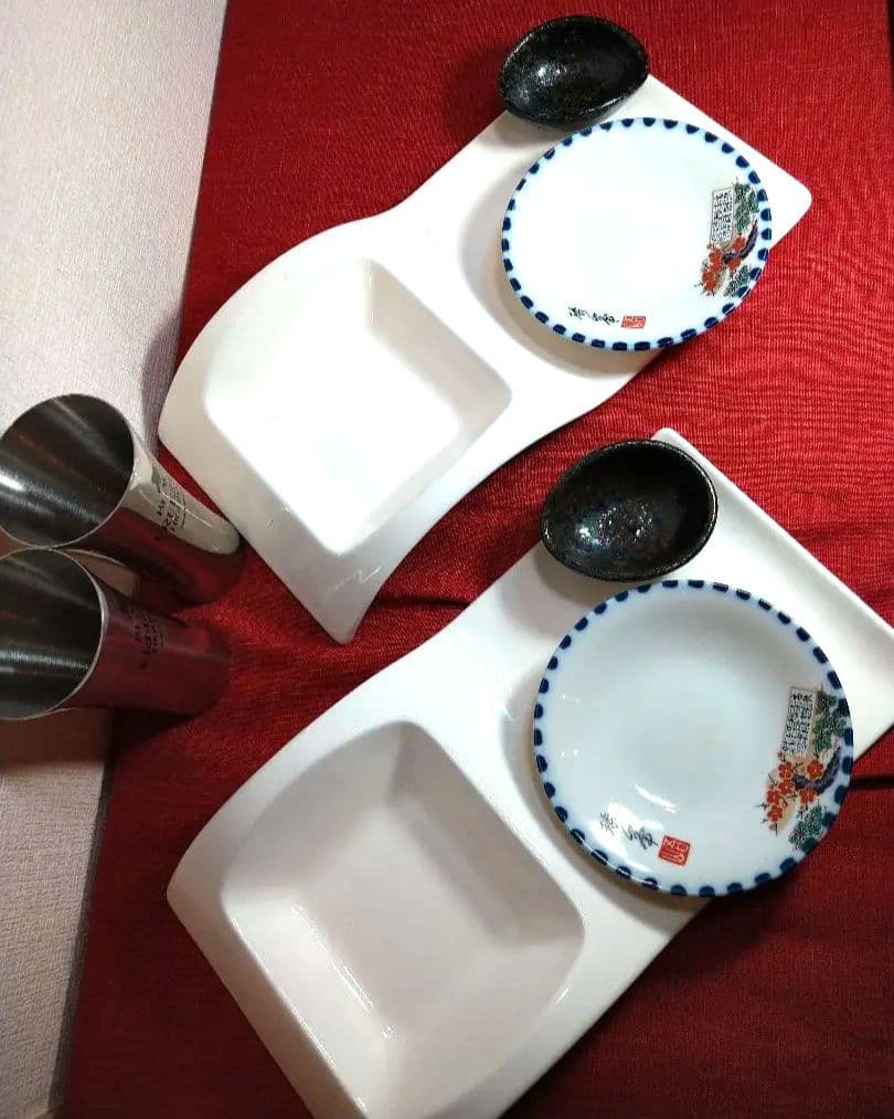 ♥【限定】♥女性に大人気♥限定２セット・オンリーワンウエーブ長皿３盛