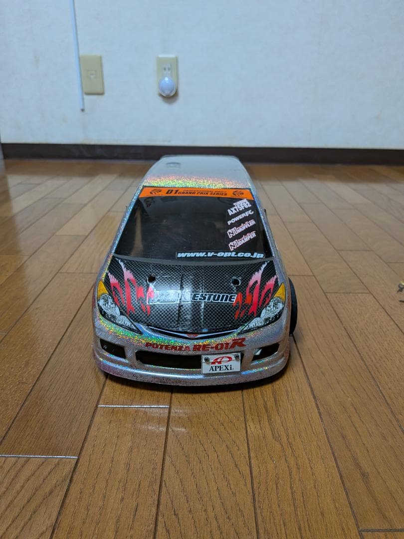 ラジコン ボディ エステマ タミヤ TRF416WE 穴