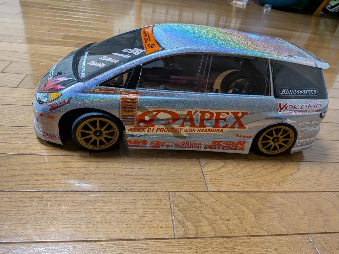 ラジコン ボディ エステマ タミヤ TRF416WE 穴