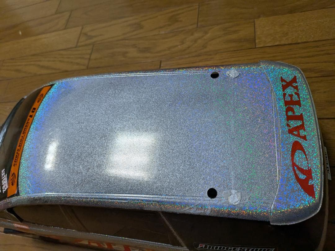 ラジコン ボディ エステマ タミヤ TRF416WE 穴
