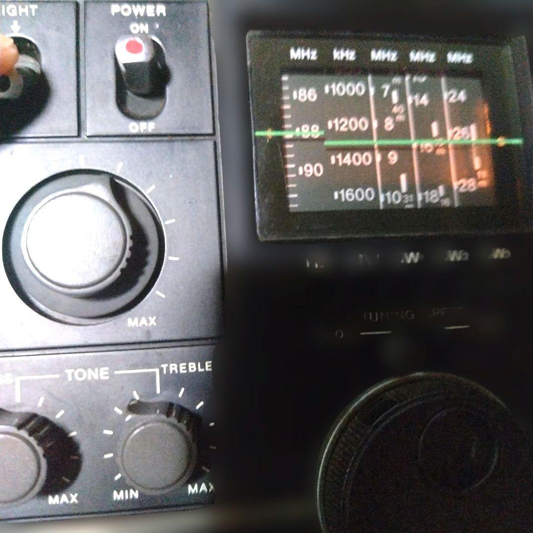 【ジャンク】SONY スカイセンサー　ICF-5800 BCLの名機