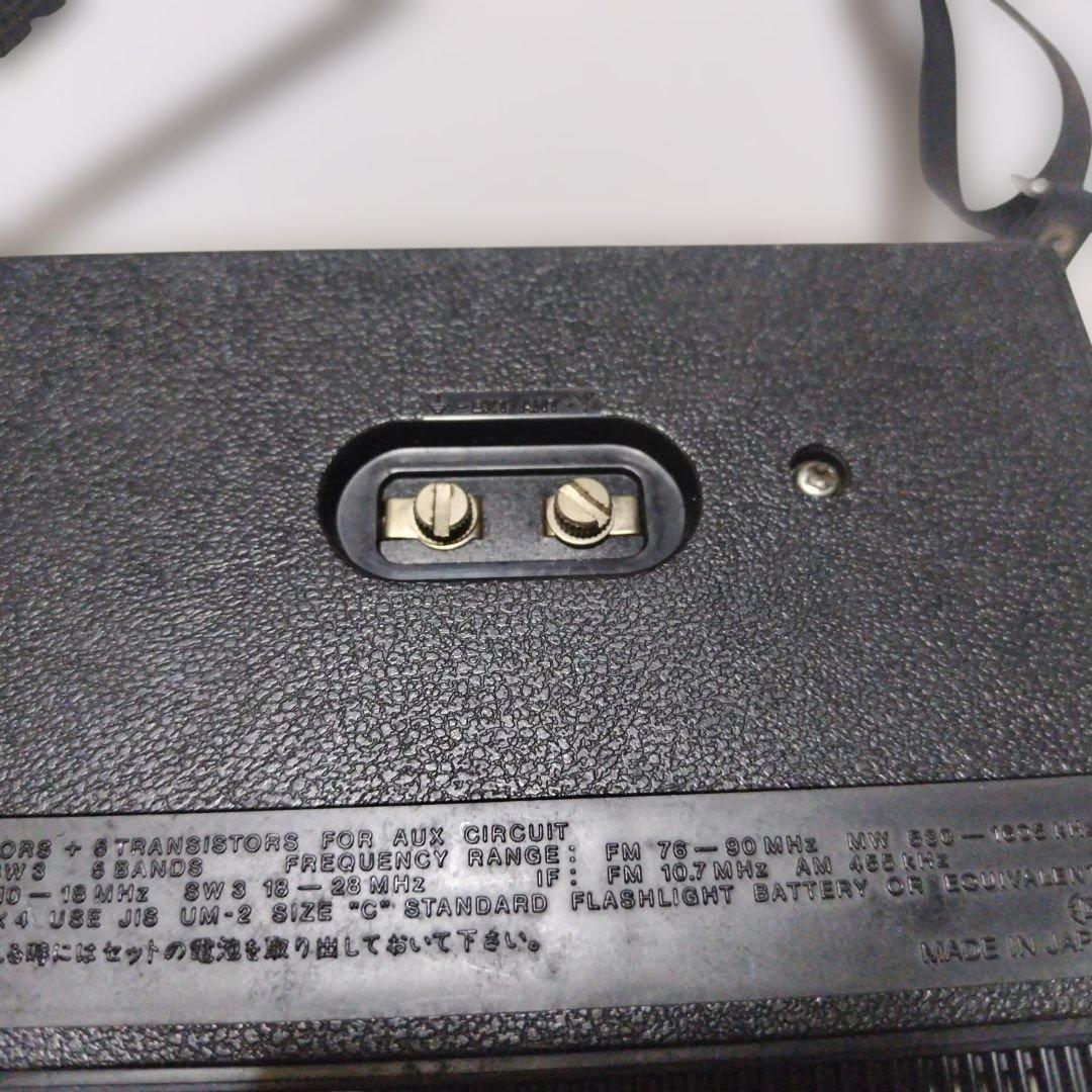 【ジャンク】SONY スカイセンサー　ICF-5800 BCLの名機