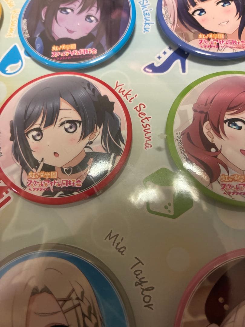 ラブライブ！虹ヶ咲学園スクールアイドル同好会 コミケ104 缶バッジ　会場限定