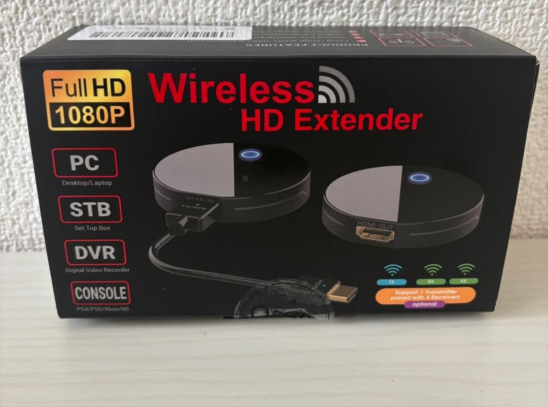 〔最終価格〕ワイヤレス hdmi 送受信機セット 無線 日本技適認証取得