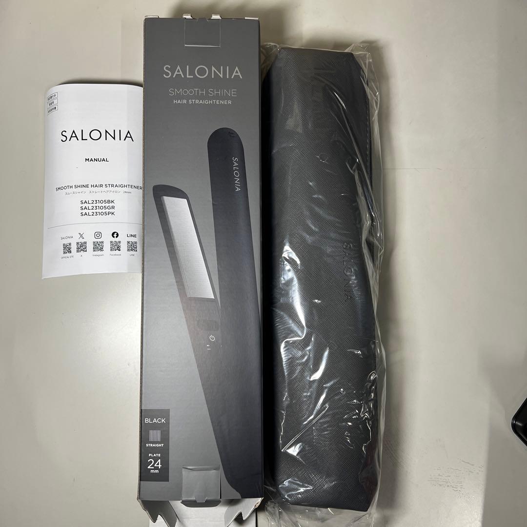 G611 サロニア スムースシャイン ストレートアイロンヘアアイロン24mm