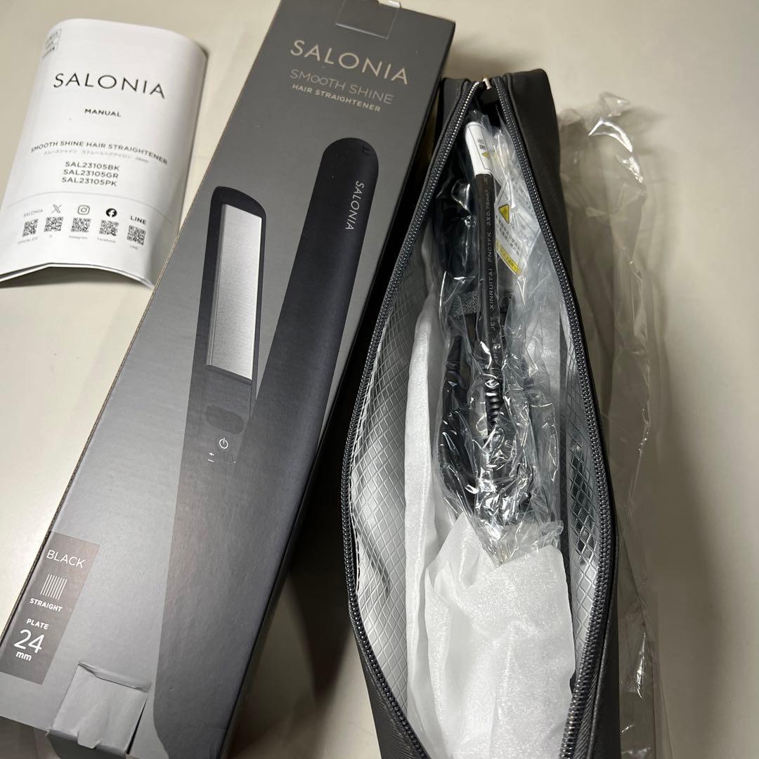 G611 サロニア スムースシャイン ストレートアイロンヘアアイロン24mm