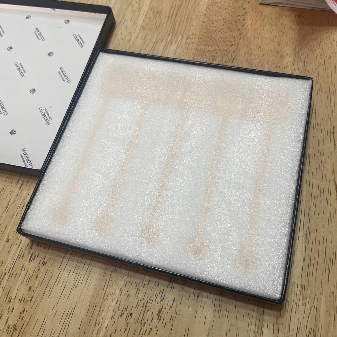 MIKIMOTO 半貴石　フォーク　5本セット