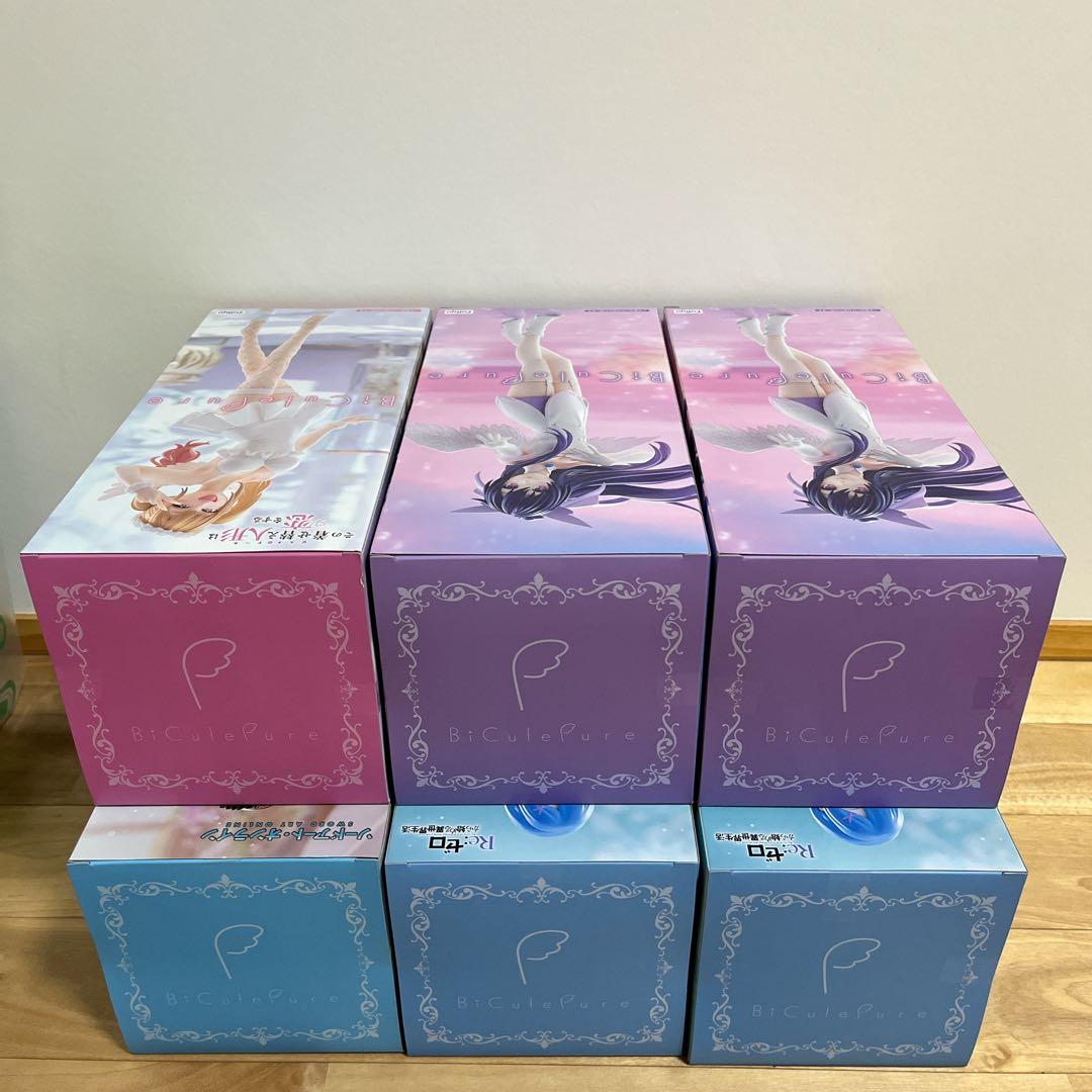 BiCute Pure Figure 海夢 十香 アスナ レム 6体セット