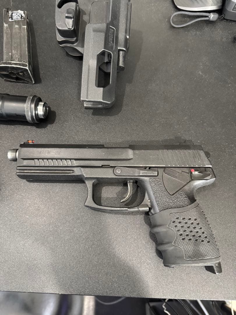 外部ソース 東京マルイ ソーコム mk23 極消音フルカスタム ドラムマガジン