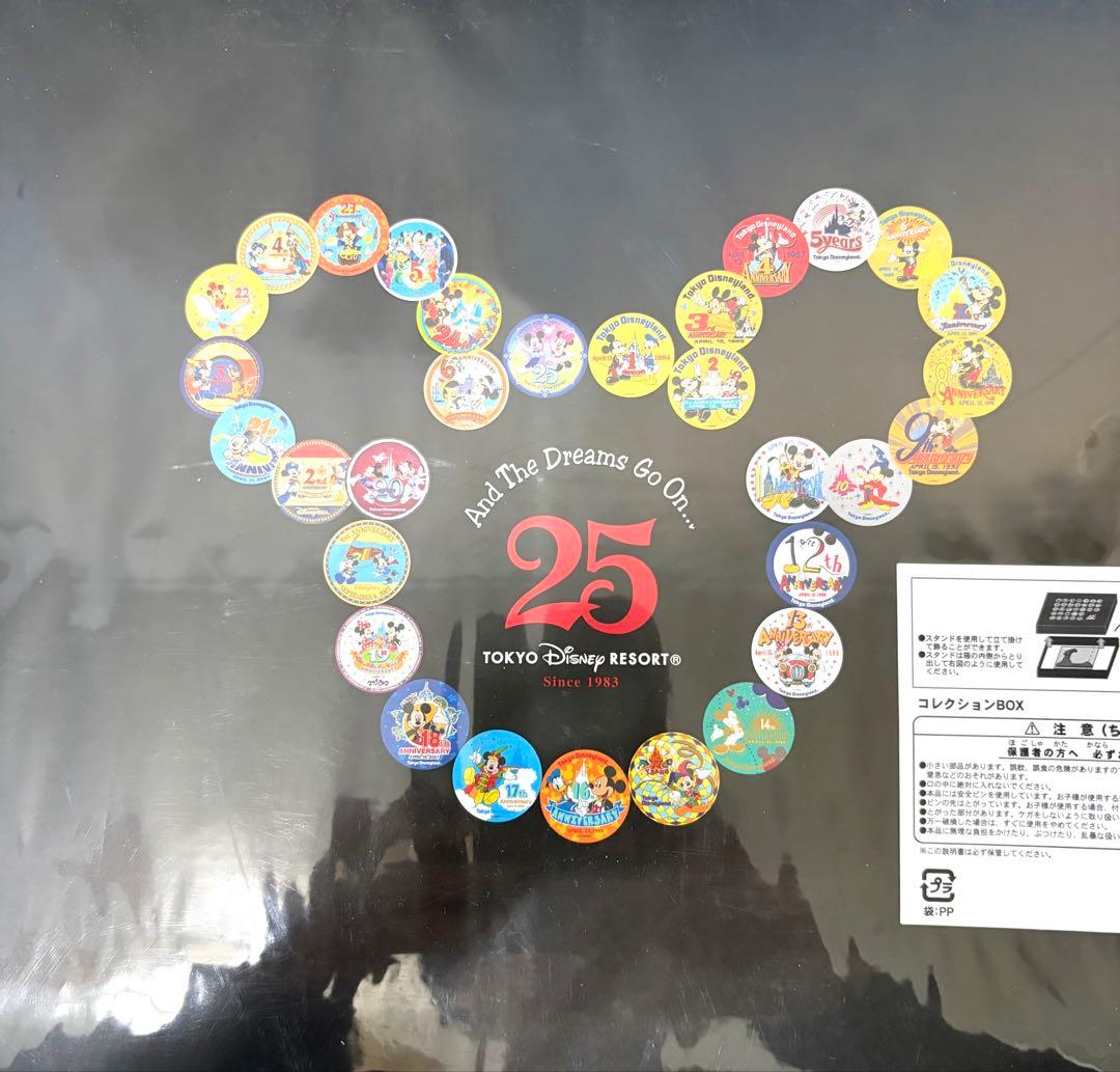 ⭐︎超希少　美品⭐︎ TOKYO Disney resort 25周年　記念缶バッジ