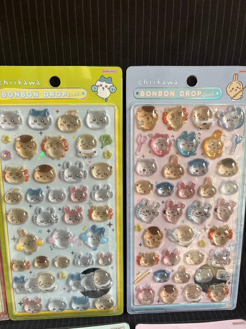 新品ボンボンドロップシール　まとめ売り クーリア サンリオ ちいかわ40枚セット