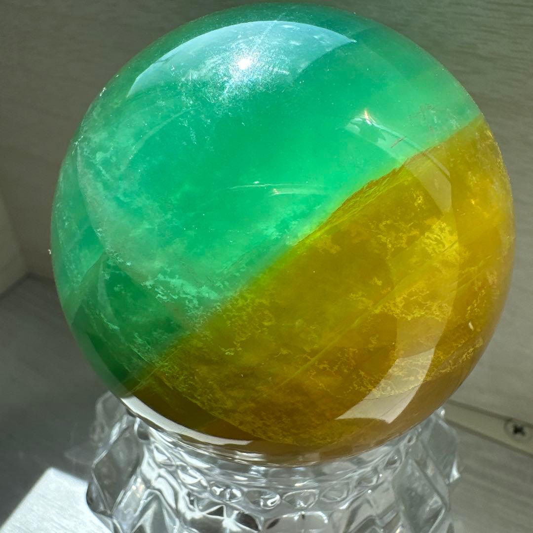 マンゴーフローライト✴︎大玉/スフィア✴︎バイカラー⭐︎