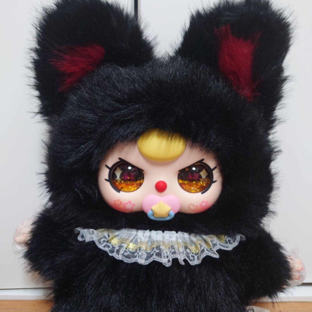 BabyThree　800%　黒猫　ゴールドオイル目　バブ