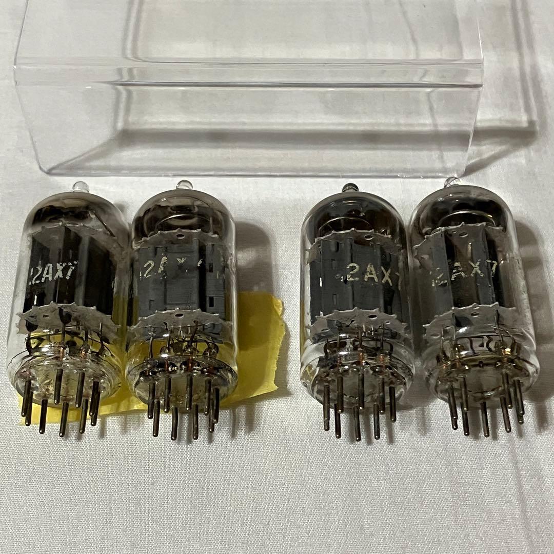 TUNG-SOL 12AX7 ヴィンテージ USA管 4本 音出し確認済