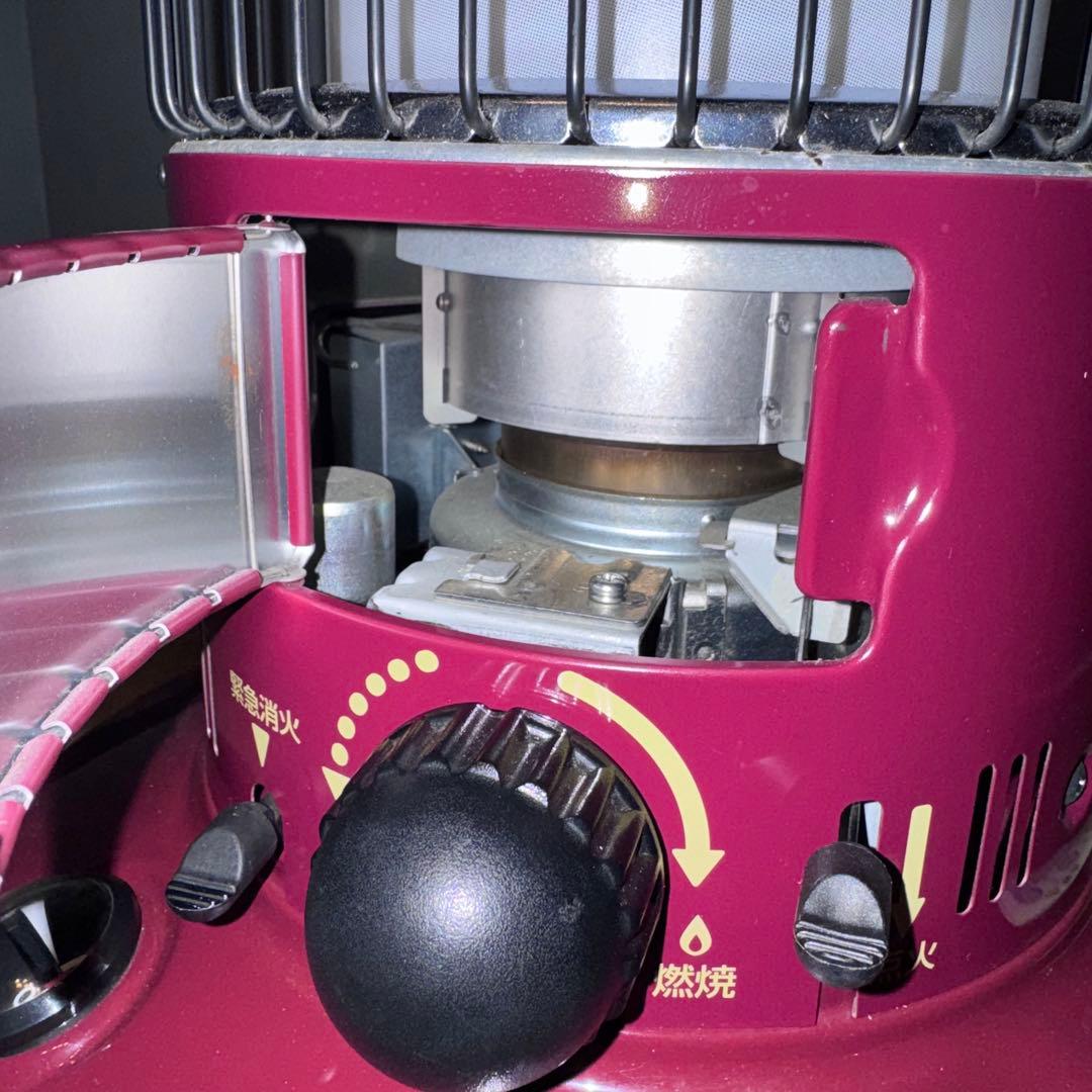 【美品】 TOYOTOMI トヨトミ 石油ストーブ MR-25D マルーン 赤