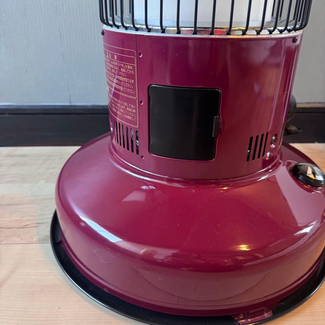 【美品】 TOYOTOMI トヨトミ 石油ストーブ MR-25D マルーン 赤