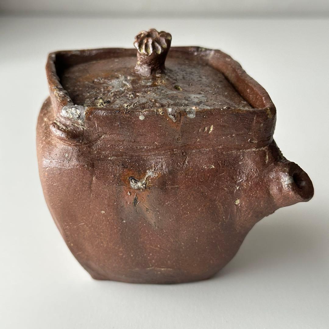 備前焼 茶器 緋襷 宝瓶 蕾