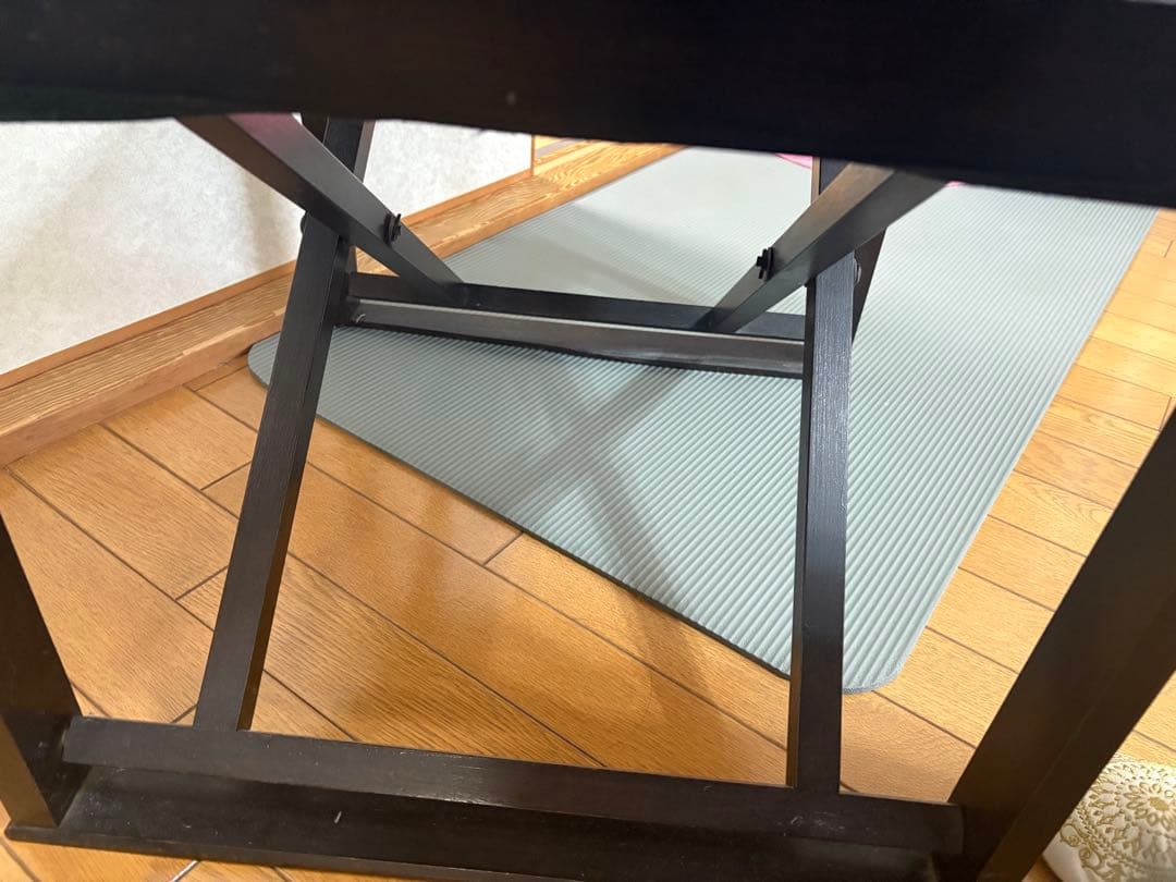 一澤帆布ダークグリーン麻シート折りたたみ椅子