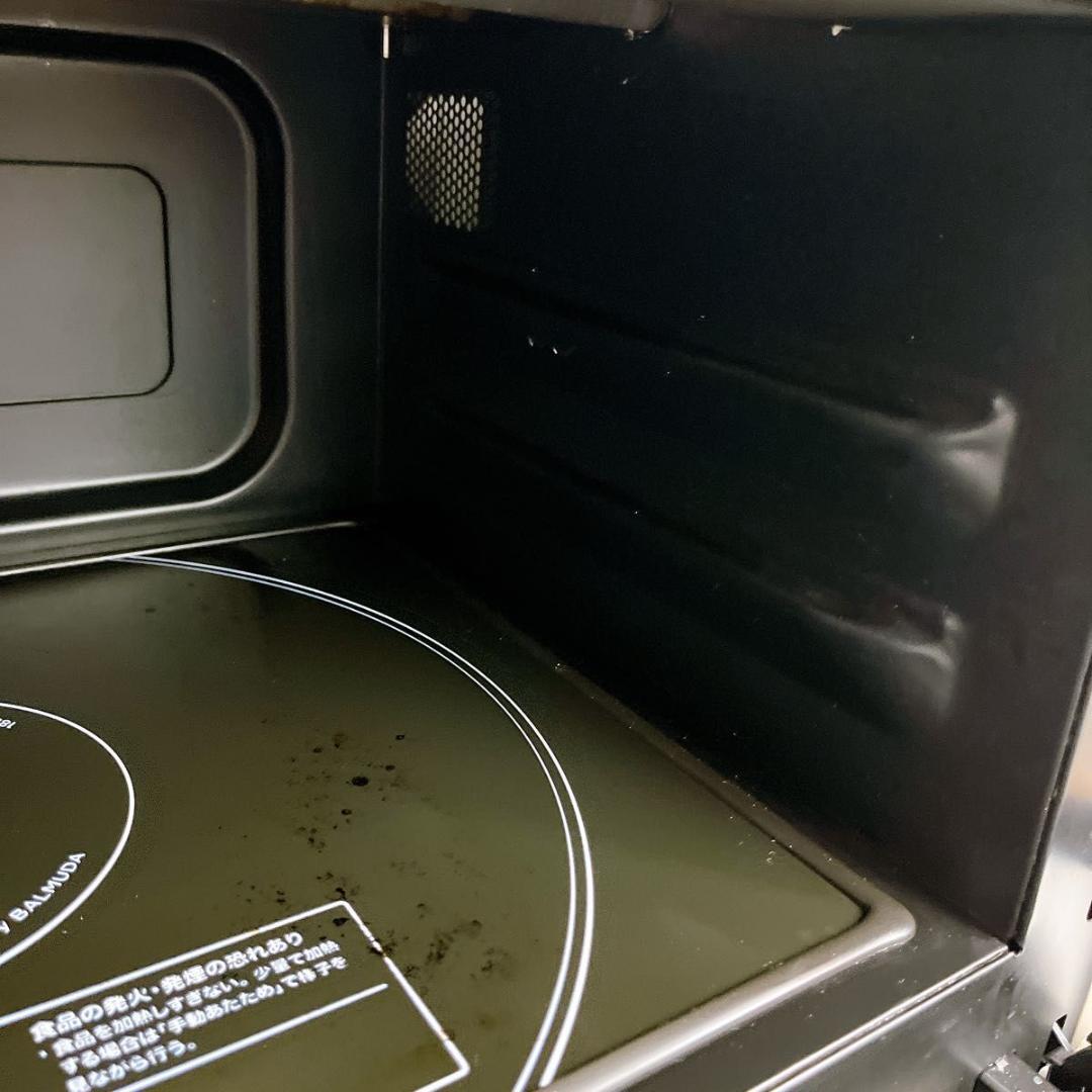 【★おしゃれ★大人気】BALMUDA K04A-WH オーブンレンジ 電子レンジ