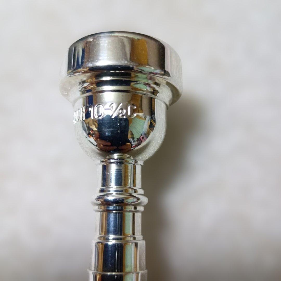 バック Bachトランペットマウスピース 10 1/2C 箱付き