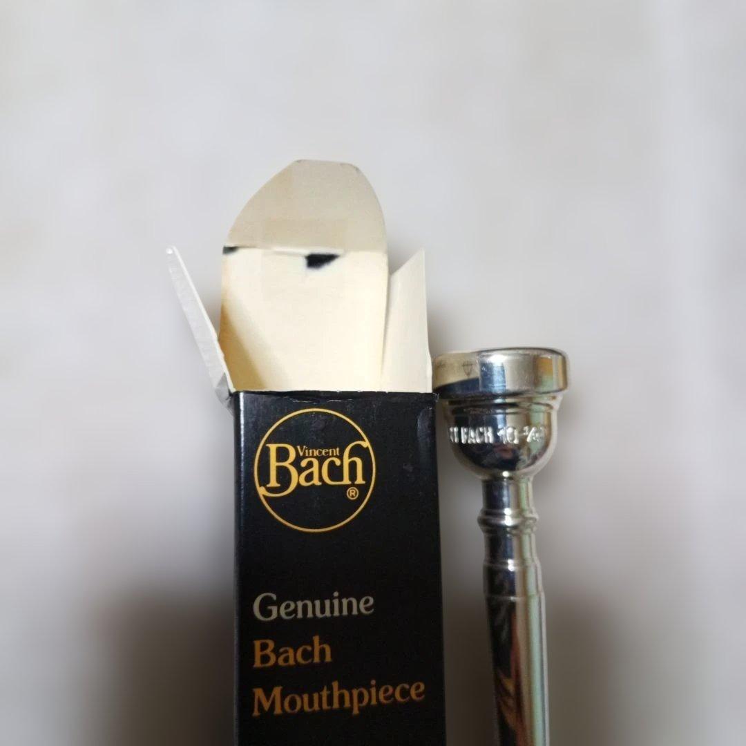 バック Bachトランペットマウスピース 10 1/2C 箱付き