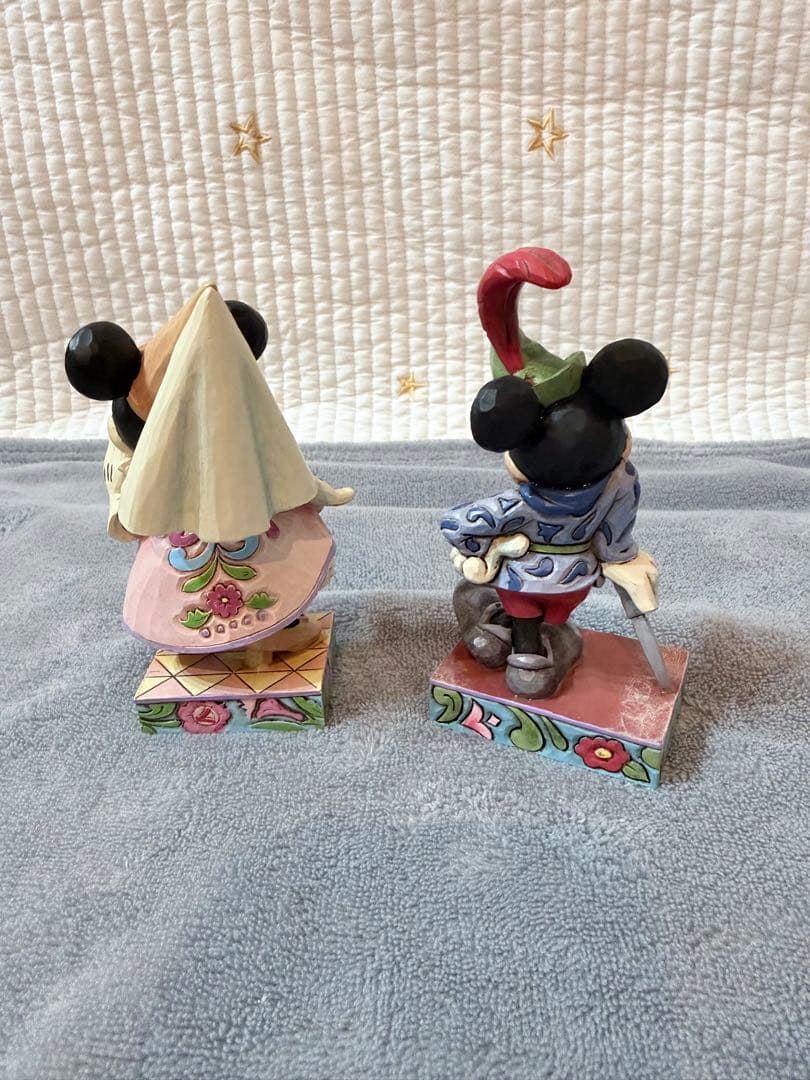 Disney Traditions（JIM SHORE）ミッキー ミニー　セット