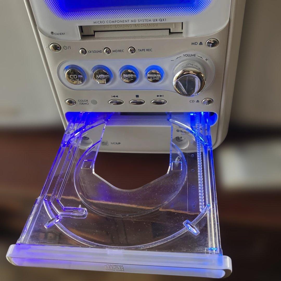 ビクター　CD MD カセット　コンポ