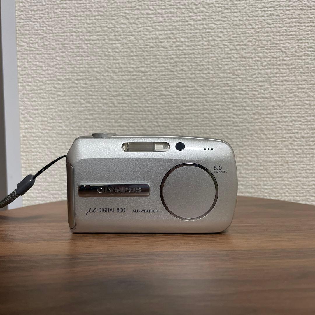 【オールドコンデジ】 OLYMPUS μ DIGITAL 800