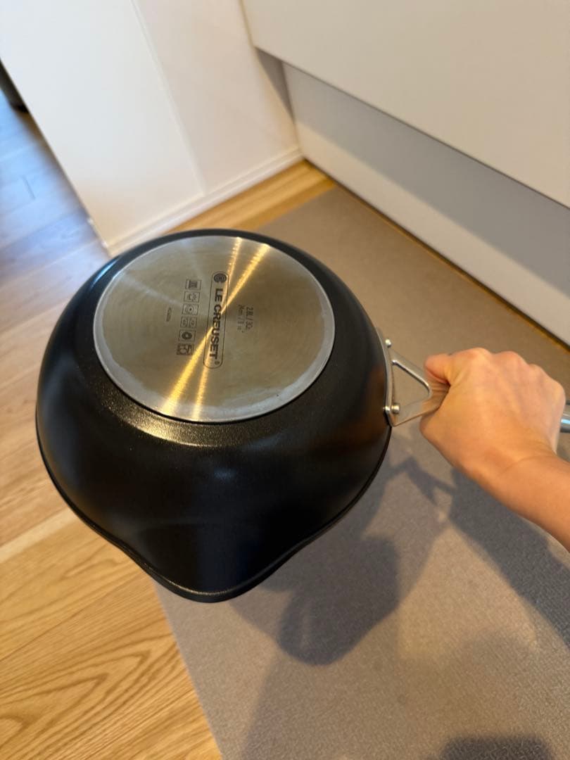 シェフズパン・ダブルスパウト 24cm NC (フタ付き)