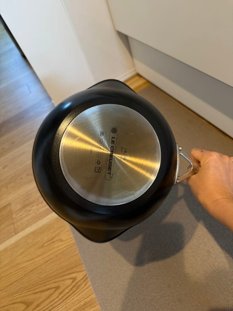 シェフズパン・ダブルスパウト 24cm NC (フタ付き)