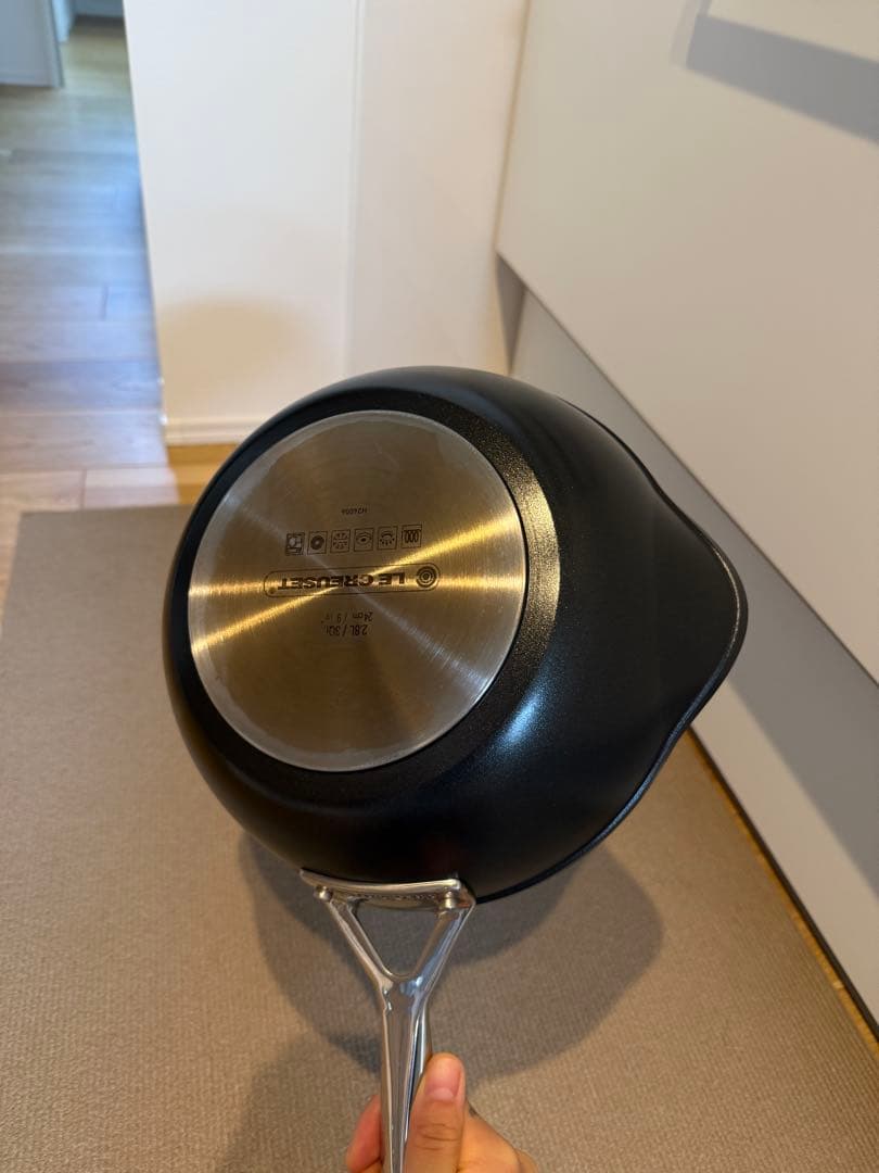 シェフズパン・ダブルスパウト 24cm NC (フタ付き)