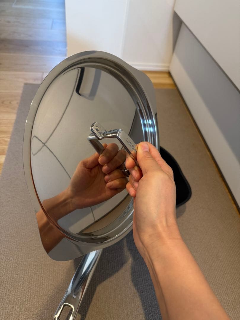 シェフズパン・ダブルスパウト 24cm NC (フタ付き)