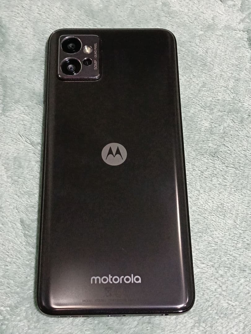 motorola moto g 32 本体 クリアケース付き