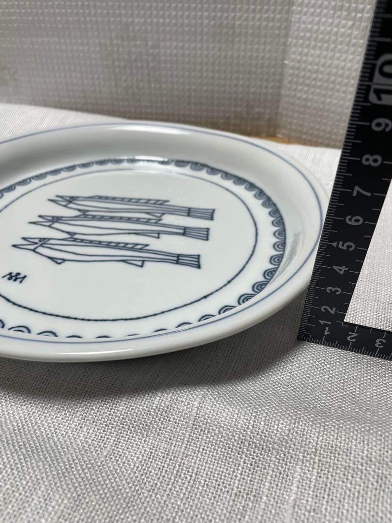 無汸庵　綿貫宏介　魚絵 皿　２枚セット