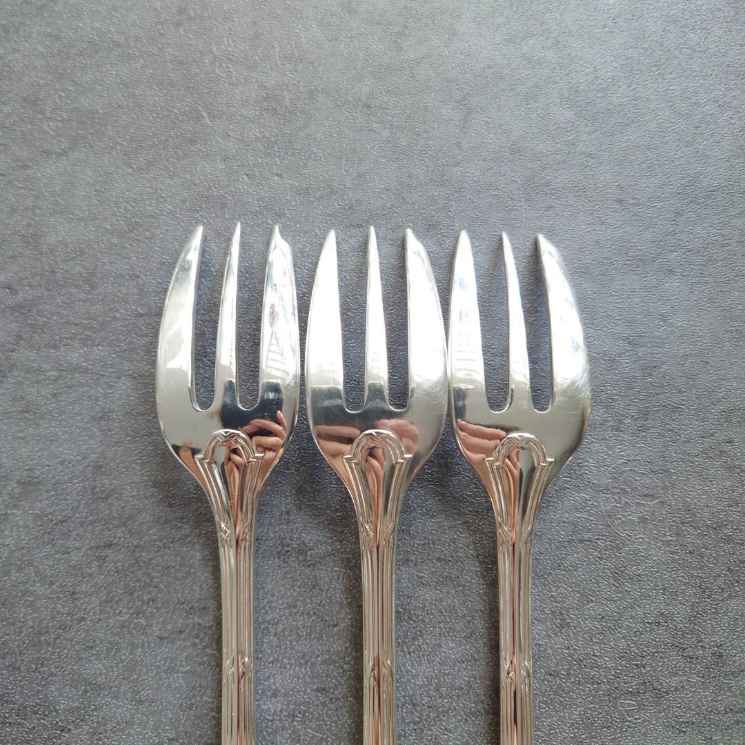 クリストフル リュバン ケーキフォーク 3点