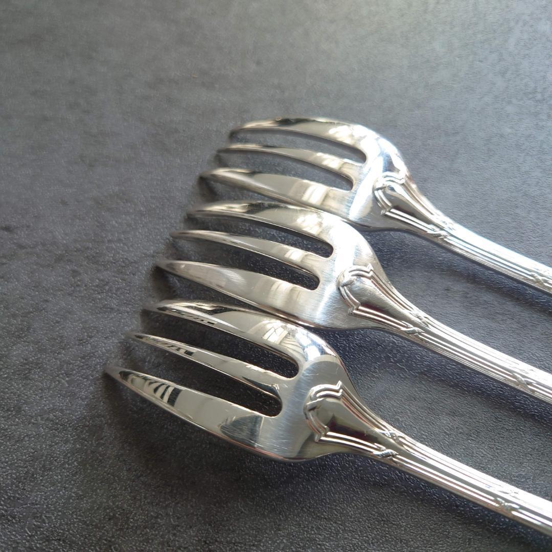 クリストフル リュバン ケーキフォーク 3点