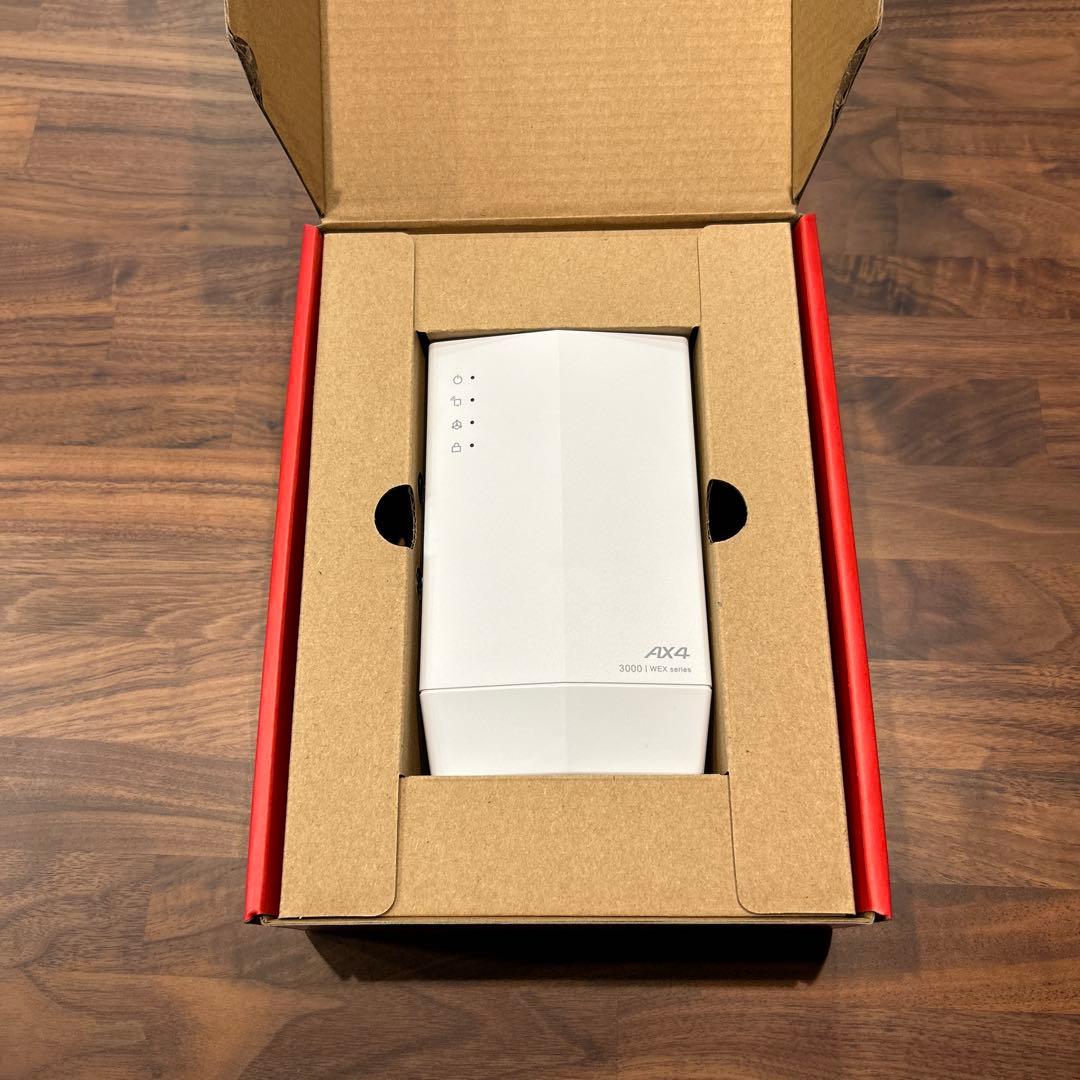 【ほぼ未使用】BUFFALO Wi-Fi 6 中継機 WFX-3000AX4