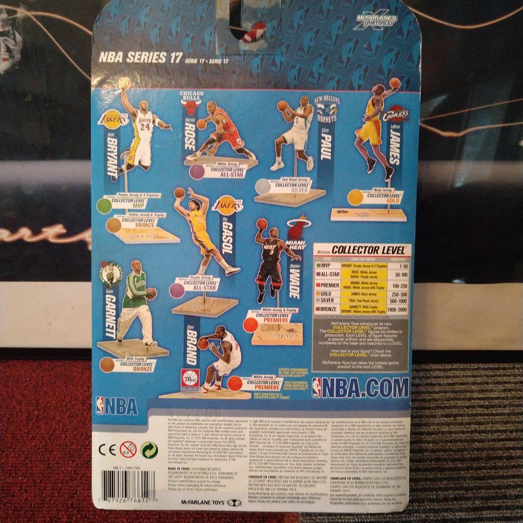 NBA　マクファーレンシリーズ17 クリスポール　コレクションレベル　シルバー