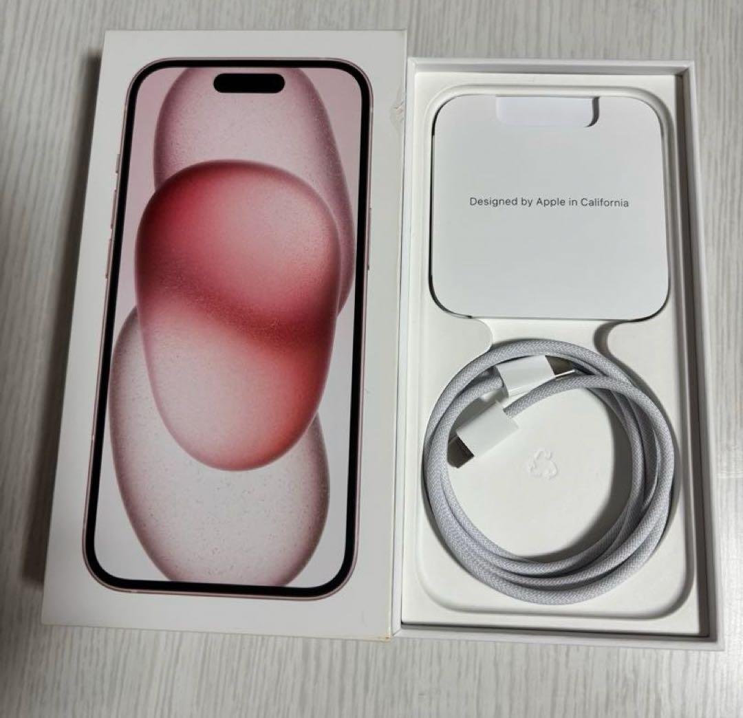 iPhone15 256GB ピンク　美品