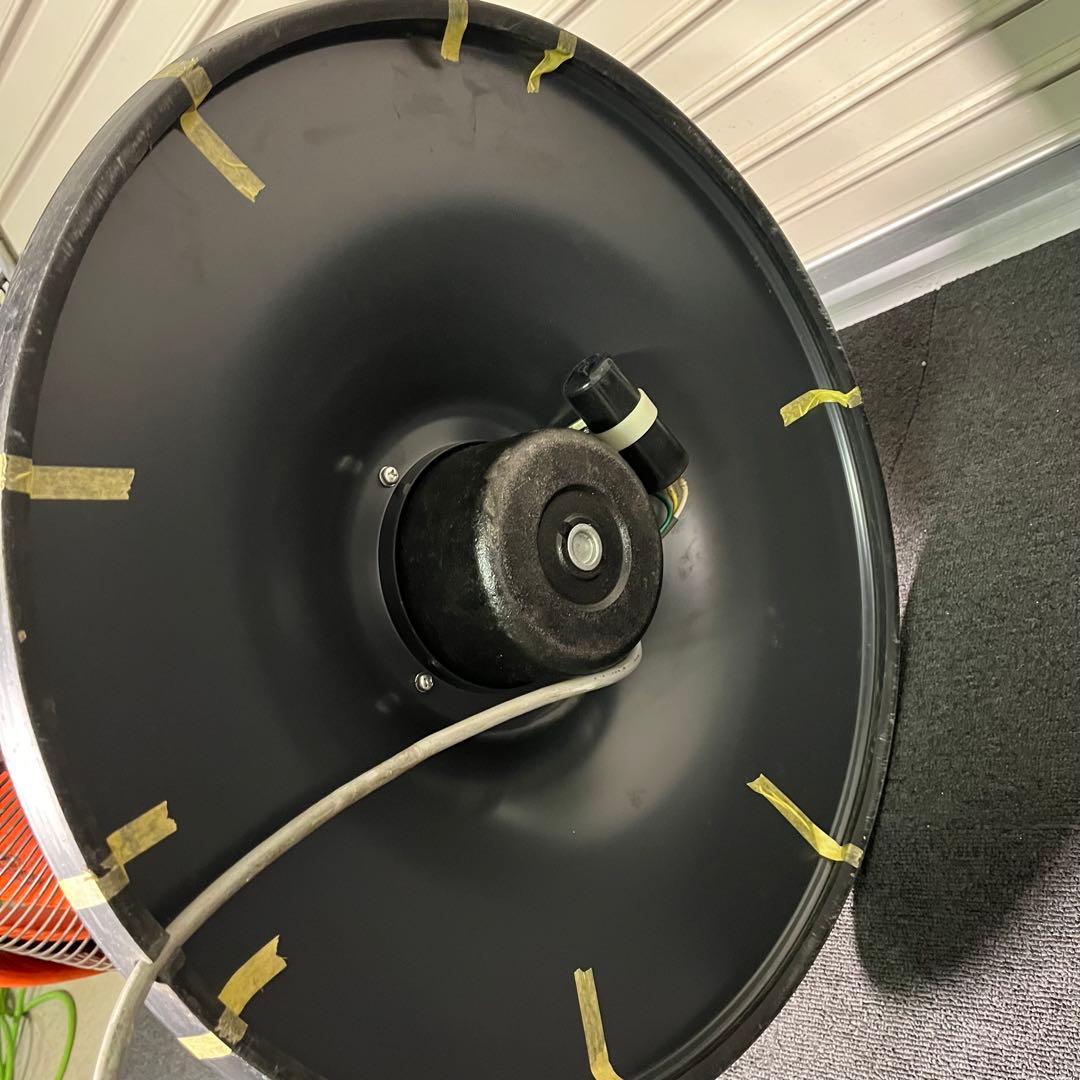 希少　70’s 動作OK バーバーチェア　2脚セット　オレンジ 昭和　レトロ