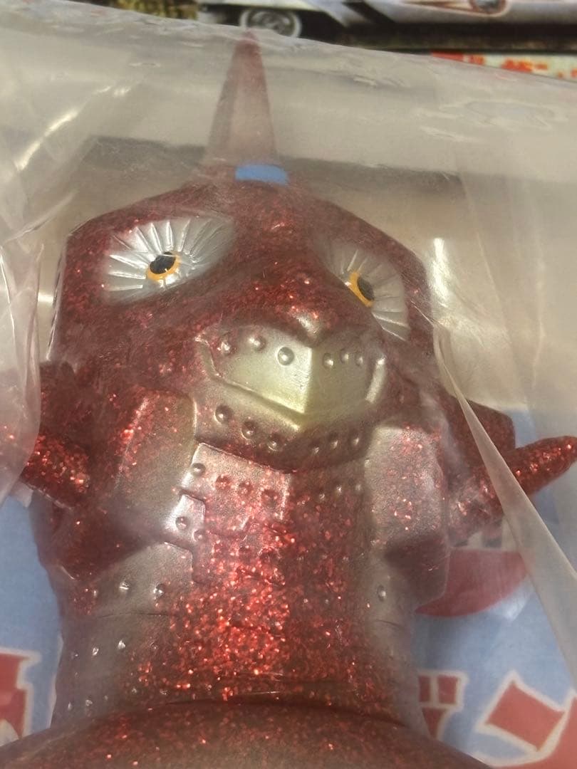 【チョコ】※マルサン　ウィンダム450　赤ラメver. ソフビ　未開封