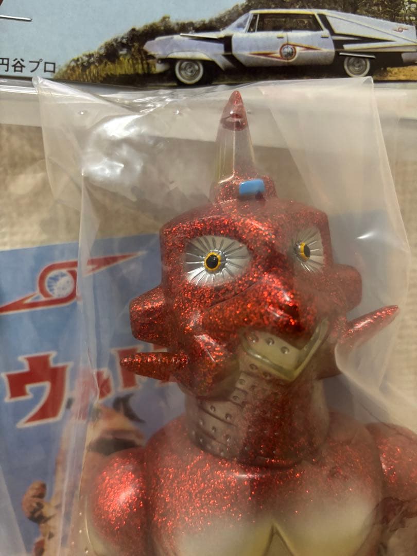 【チョコ】※マルサン　ウィンダム450　赤ラメver. ソフビ　未開封